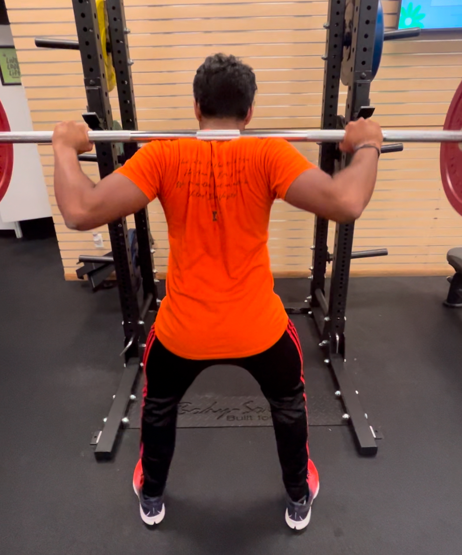 working out